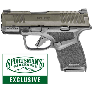 Springfield Armory Hellcat Sling Package 9mm Luger 3in OD Green Pistol - 10+1 Rounds - $549.99 - $549.99