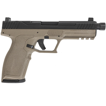 PSA 5.7 Rock Complete Optics Ready Pistol W/ Threaded Barrel, 2-Tone Black/FDE - $399.99 - $399.99