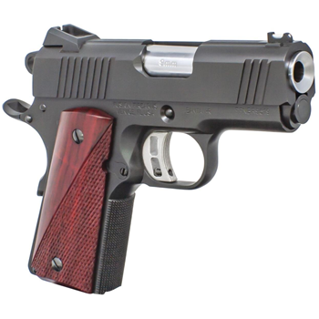 FUSION FIREARMS Riptide-C 70 Series Defender 1911 45ACP 3" 6rd Pistol - Black w/ Cocobolo Grips - $757.99 (Free S/H on Firearms) - $757.99