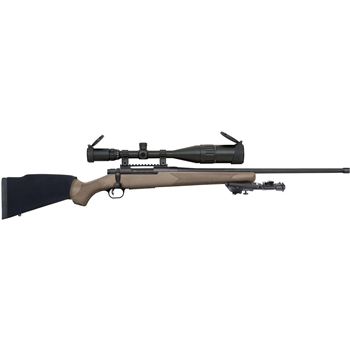 Mossberg Patriot Night Train Flat Dark Earth 6.5 Creedmoor 22" Barrel 5-Rounds 6-24x50mm - $695.99 ($7.99 S/H on Firearms) - $695.99