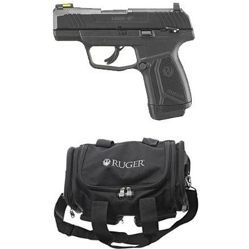 Ruger Max-9 9mm Pistol 12rd 3" &amp; Ruger Range Bag Max - $279.99 - $279.99