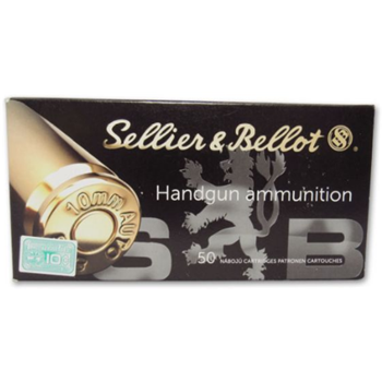 Sellier &amp; Bellot 10mm 180 Grain Full Metal Jacket 50 Rounds - $18.51 - $18.51