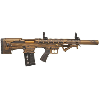 Panzer BP12 12 Gauge 20" Semi-Auto 5rd, Black &amp; Bronze US Flag - BP12BSBBUSFC - $329.99 - $329.99
