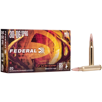  Federal Fusion Brass .30-06 165-Grain 20-Rounds FSP - $27.99 - $27.99