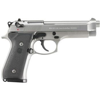 Beretta 92 FS Stainless 9 mm 4.9" Barrel 10-Rounds - $806.99 ($7.99 S/H on Firearms) - $806.99