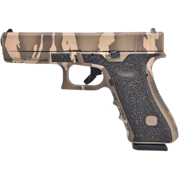 GLOCK G17 G3 9mm 4.49" 17rd Tan Tiger Stripe - $618.99 (Free S/H on Firearms) - $618.99