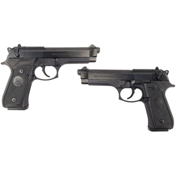 Beretta 92FS Bruniton 9mm 4.9" 3-Dot/Plastic Semi-Auto Pistol w/(2) 15rd Mags (US Made) - $499.99 (add to cart) ($9.99 S/H on firearms) - $499.99