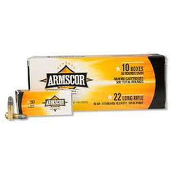 Armscor 50012PH Rimfire 22 LR 40 gr Soft Point (SP) 50 Bx - $2.92 - $2.92