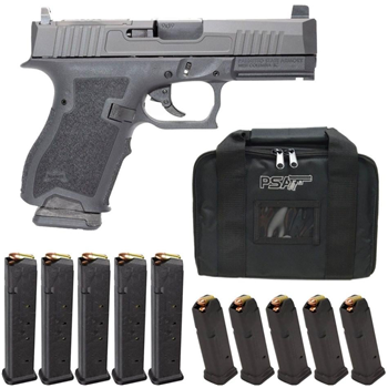 PSA Dagger Compact 9mm RMR Pistol w/ 10 PMAG 27rd/15rd Magazines &amp; PSA Pistol Bag - $369.99 - $369.99
