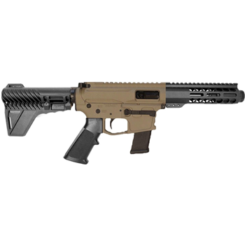 P2A PATRIOT 5" 45 ACP 1/16 Pistol Caliber Melonite M-LOK Pistol - FDE/BLK - $679.99 after 20% off - $679.99
