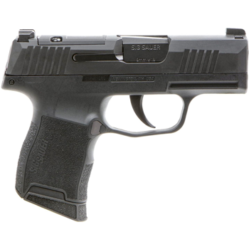SIG SAUER P365 9mm 3.1" 10rd Optic Ready Pistol w/ SIGLITE Night Sights - Black - $549.99 (Free S/H on Firearms) - $549.99