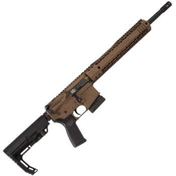 Black Rain Ordnance Spec15 5.56mm NATO 16in Burnt Bronze Semi Automatic Modern Sporting Rifle - 10+1 Rounds - $1049.99 - $1,049.99