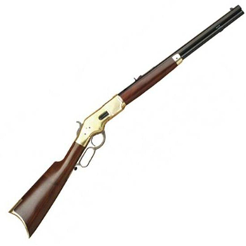 Cimarron 1866 Short Yellowboy Lever Action Rifle .45 Colt 20" Barrel 10 Rounds Brass Receiver Blue CA234 - CA234 - $1199 - $1,199.00