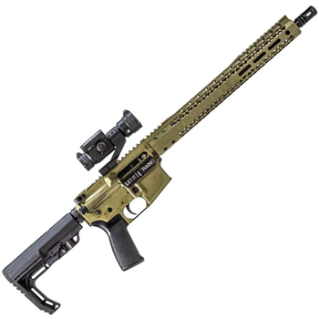 Black Rain Ordnance Spec15 5.56 NATO 16in Bazooka Green Semi Automatic Modern Sporting Rifle - 30+1 Rounds - $1099.99 - $1,099.99