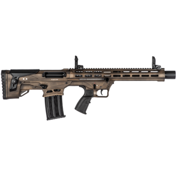 Black Aces Bullpup 12 Gauge 18.5" Semi-Auto 5 Rd, Distressed FDE - $279.99 - $279.99
