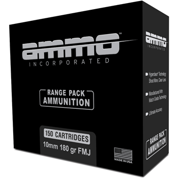 Ammo INC Signature 180 GR TMC 10mm Ammo 150 RD Range Pack - $69.99 - $69.99