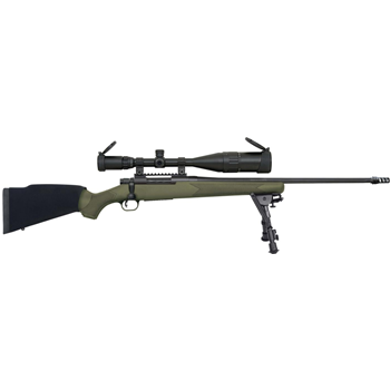 Mossberg Patriot Night Train 308 Win 22" 5rd Bolt Rifle w/ Threaded Barrel &amp; 6-24x50 Scope OD Green - $688.99 ($7.99 S/H on Firearms) - $688.99