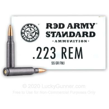 Red Army Standard 223 Rem 55 gr Full Metal Jacket 20 Bx/ 50 Cs - $8.99 - $8.99