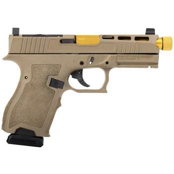 BLEM PSA Dagger Complete SW4 RMR 9mm Pistol W/ Gold Barrel, FDE - $299.99 - $299.99