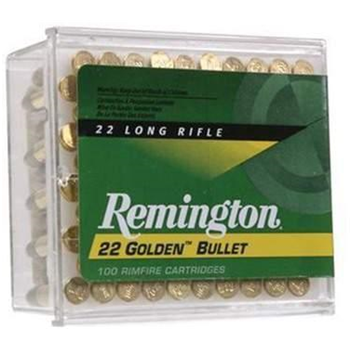 Remington Golden Bullet .22 LR 40-Gr. CPRN 22 boxes (2200 rd) - $157.98 shipped with code "CART20" - $157.98