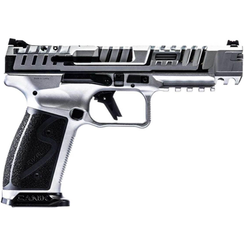 Canik SFX Rival-S 9mm 5.2" Chrome 18+1 Rounds - $899.99 - $899.99