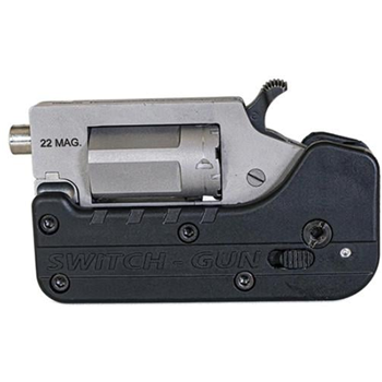 Standard Manufacturing Switch-Gun Single Action Folding Revolver .22 Wmr 5Rd Capacity 0.75" Barrel SWITCHGUN - $396.11 - $396.11