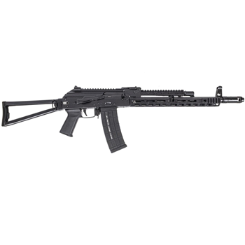 PSA AK-101 triangle Side Folding Rifle with Hinged Dust Cover, Soviet Arms 13.5" rail &amp; Gastube, Toolcraft Trunnion, Bolt, and Carrier - $1199.99 - $1,199.99