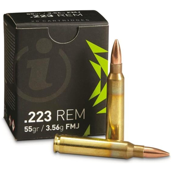 Igman .223 Remington Ammunition 55 Grain FMJ - 20 Rounds - IGMAN30462 - $9.99 - $9.99