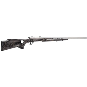 Savage Arms 96972 B.MAG Target 22" .17WSM Bolt Action Rifle, 8 Rd, Grey Laminate Stock w/Thumbhole - 96972 - $549.99