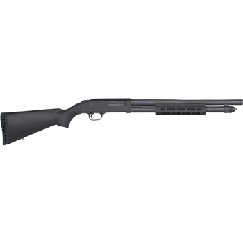 Mossberg 590A1 Tactical 12 Gauge 3" 6+1 18.50" Cylinder Bore Barrel Black Parkerized Rec Black Synthetic Stock Right Hand Includes M-Lok Handguard - $471.42 (price in cart)