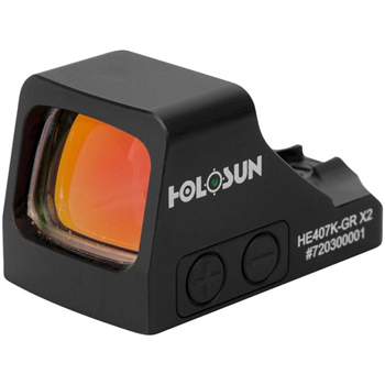  Holosun HE407K X2 6 MOA Green Dot Reflex Sight With Shake Awake, Black - $215.99 Shipped