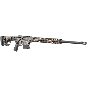 Ruger Precision Rifle Battle Flag Cerakote / Black 6.5 Creedmoor 24-inch 10Rds - $1413.99 ($7.99 S/H on Firearms) - $1,413.99