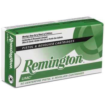 Remington UMC Handgun Ammunition 9mm Luger 115-gr. FMJ 50 Rounds - $11.98 (price in cart) - $11.98