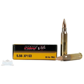 PMC X-TAC 5.56 NATO 55gr FMJ 20rds - $8.49 - $8.49