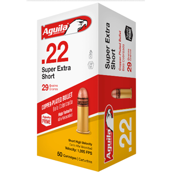 Aguila 22 Short 29 gr CPRN Super Extra High Velocity 50 Rnd- $5.99 - $5.99