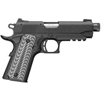 Browning 1911-22 Black Label Suppressor Ready with Rail 22LR - $599.98 - $599.98