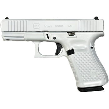 Skydas Gear G19 Gen 5 Stormtrooper White 9mm 4.02" Barrel 15-Rounds - $479.99 ($7.99 S/H on Firearms) - $479.99