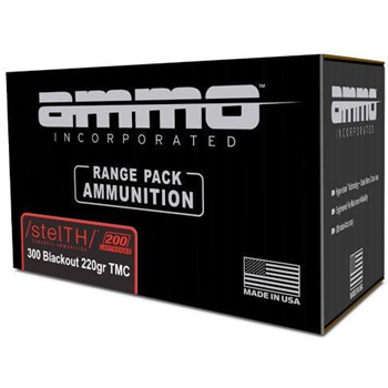 Ammo Inc StelTH 300 Blackout Ammo 220gr Subsonic TMC 200rds - $129.99 - $129.99