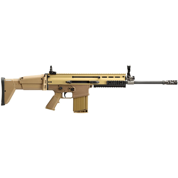 FN AMERICA Scar 17S 7.62x51 NATO 16" 20rd Semi-Auto Rifle w/ NRCH - FDE - $3431.99 (Free S/H on Firearms) - $3,431.99