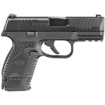 FN 509 Compact 9mm Blk/Blk Pistol w/(2) 10rd Mags - $499 ($424 after $75 MIR + Training) ($9.99 S/H on firearms) - $499.00