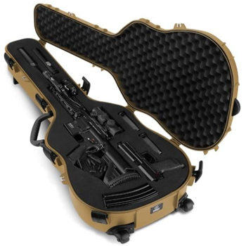 Savior Equipment Ultimate Guitar Single Rifle Case 45in H x 17in L x 5in Black / Dark FDE / Gray - $149.99 - $149.99
