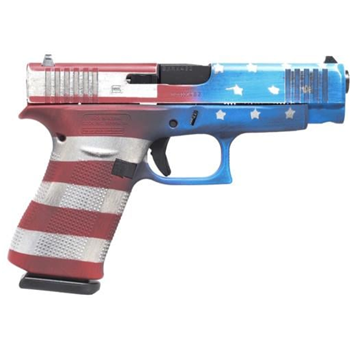 USED Glock G48 9mm 4.17" Barrel 10-Rd Constitutional Carry Flag Holster Fixed Sights - $369.99 - $369.99