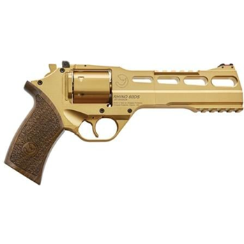 Chiappa Firearms Rhino 357Mag 60DS Gold 6" 6rd - $1310.34 (Free S/H on Firearms) - $1,310.34