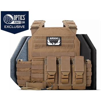 AR500 Armor Testudo Lite Plate Carrier Bundle Level III+ BLK/COY- $378.99 (Free S/H over $49 + Get 2% back from your order in OP Bucks) - $378.99