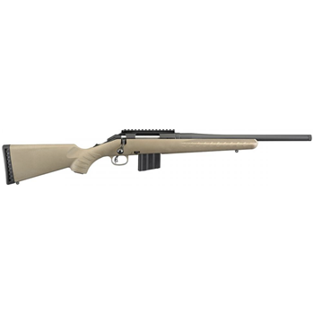 Ruger American Ranch 350 Legend 16.38" Barrel 5 Rnd FDE Threaded - $413.59 after code "SAVE12" - $413.59