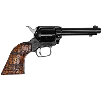 HERITAGE MANUFACTURING Rough Rider Bootlegger 22LR 4.75" 6rd Revolver - Whiskey Barrel Grips - $146.99 (Free S/H on Firearms) - $146.99