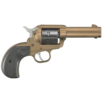  Ruger Wrangler 3.75" .22 LR Revolver With Birdshead Grips, Bronze - 2017 - $159.99 - $159.99