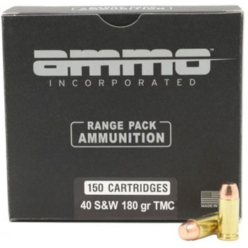 Ammo Inc Signature 40 S&amp;W 180GR TMC 150rd Range Pack - 40180TMC-A150 - $59.99 - $59.99