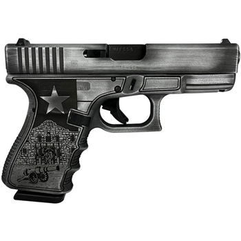  Glock 19 Gen 3 "Texas Silver" 9mm 4.02" Barrel 15-Rounds - $525.99 ($7.99 S/H on Firearms) - $525.99