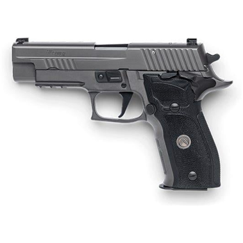 Sig Sauer P226 Legion SAO Gray 9mm 4.4" Barrel 15-Rounds Manual Safety - $999.99 ($7.99 S/H on Firearms) - $999.99